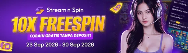 SNS - Dapatkan 10x Freespin!